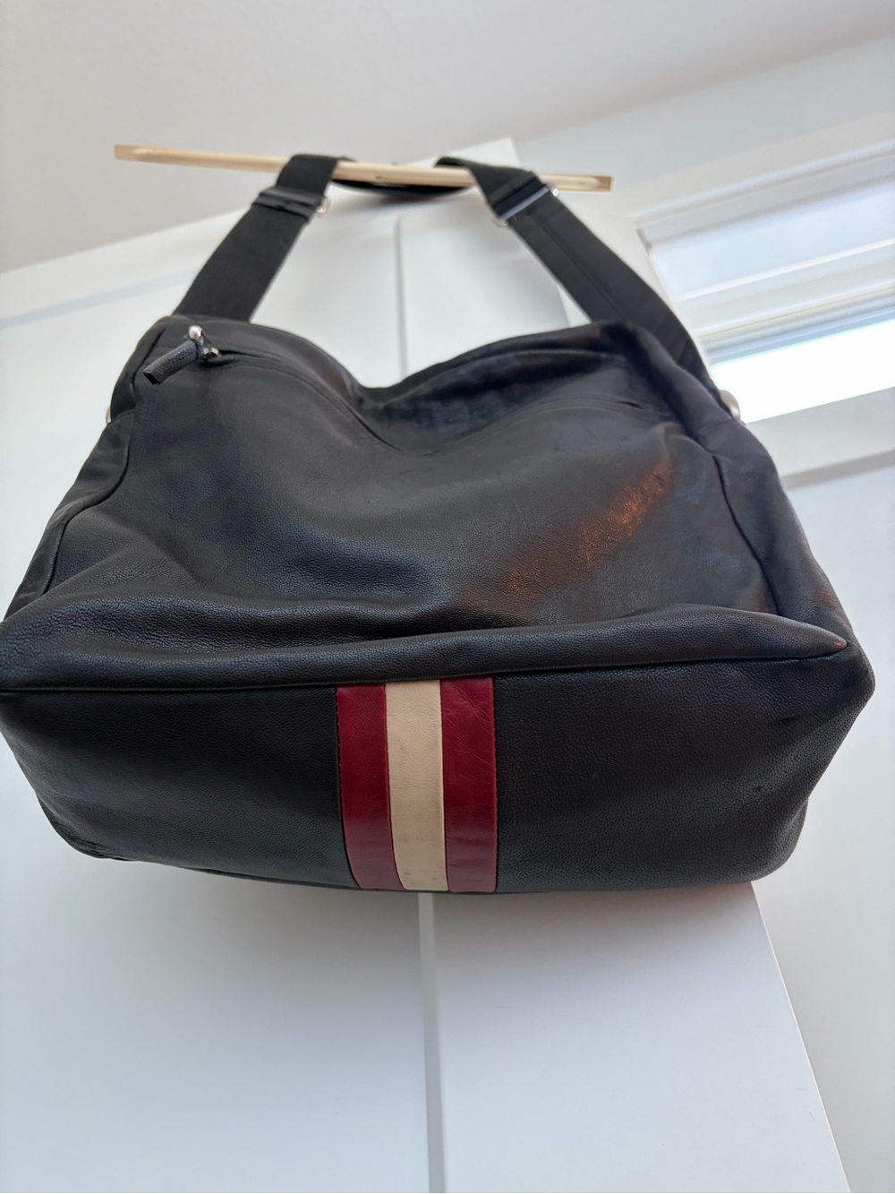 BALLY Men’s Leather Shoulder/Messenger Bag